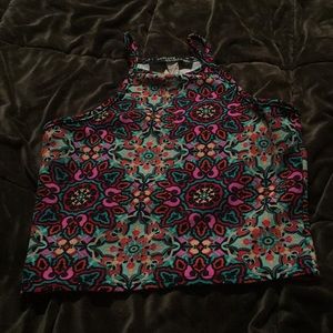 Crop top tank top small